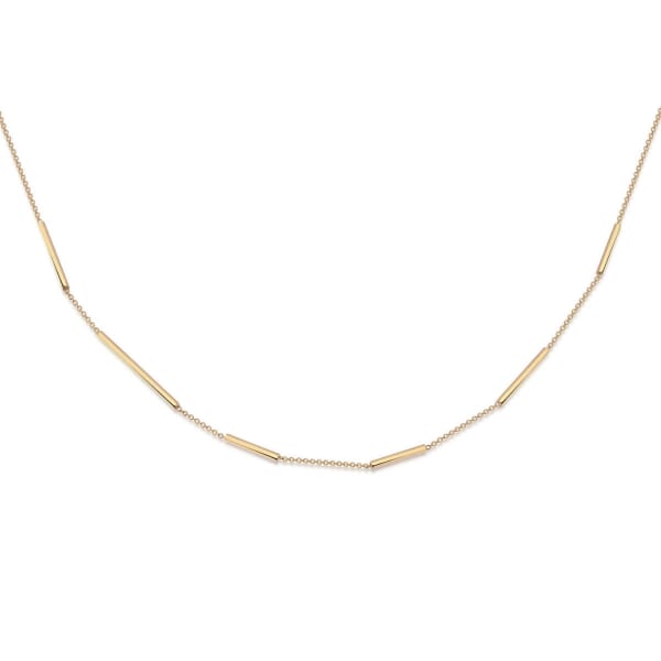 Gullkjede Staver i 18kt gull 45cm - 01-82-149-45